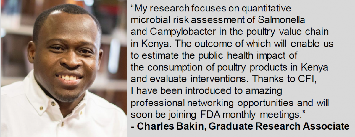 Charles Bakin talks about Food Safety 